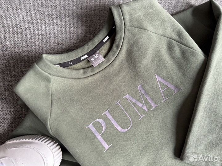 Платье свитшот в спортивном стиле Puma