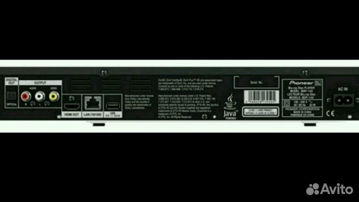 Pioneer Blu-ray Disc Player BDP-140