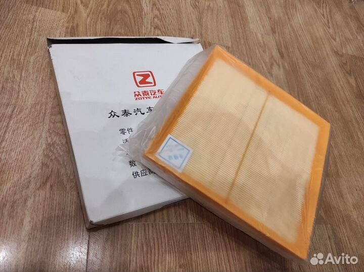 Zotye T600 Фильтр воздушный оригинал