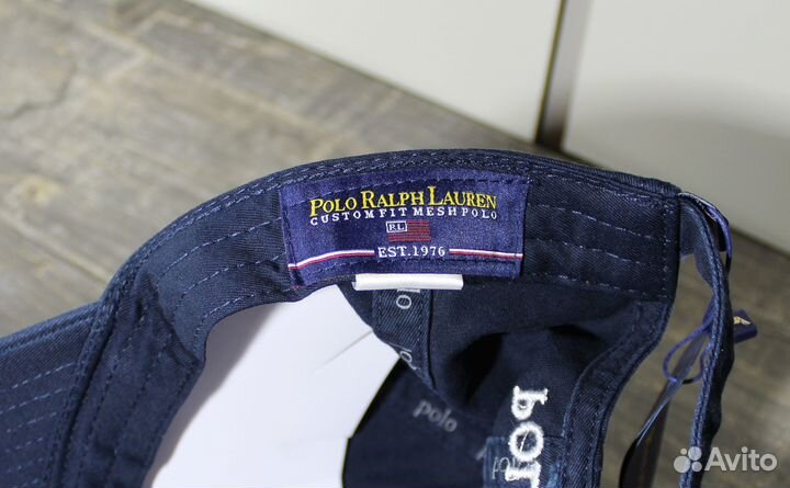 Кепка Бейсболка Polo Ralph Lauren Темно Синяя