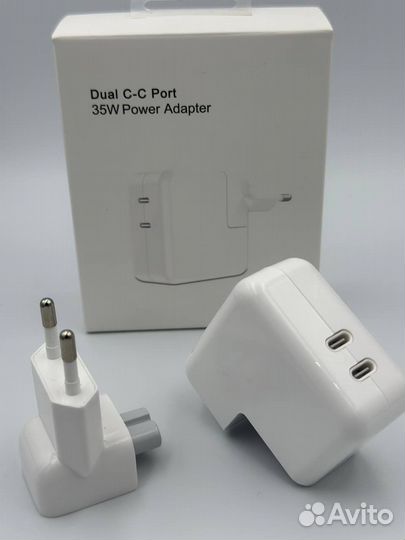 Блок питания USB-C 35 Вт Зарядное устройство