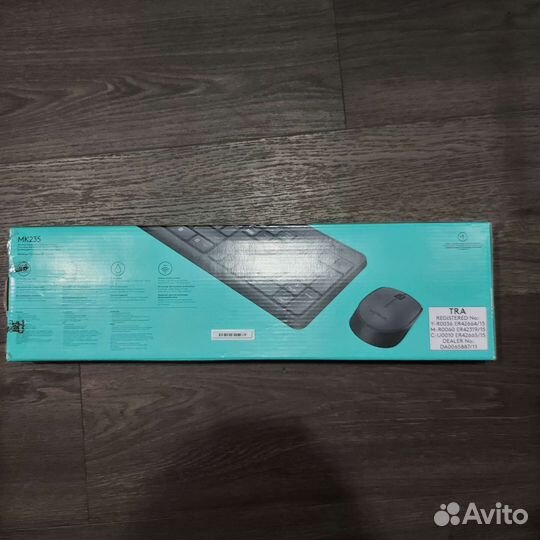 Клавиатура беспроводная logitech с мышью