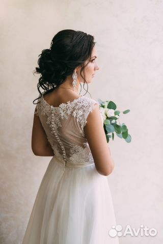 Очень нежное свадебное платье "Амбер"