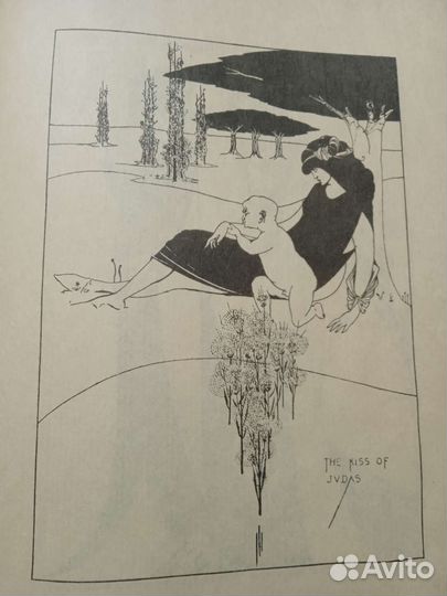 Сборник графических рисунков Обри Бердслея