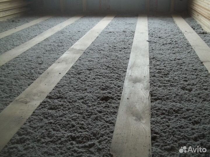 Бесшовное утепление, эковата Eco fiber