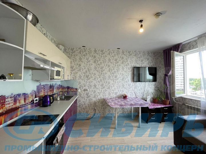 Квартира-студия, 40 м², 5/17 эт.