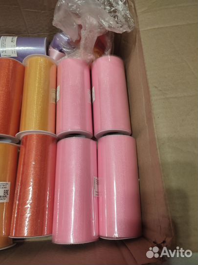 Фатин в шпульках