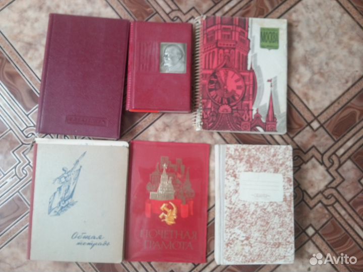 Ежедневники, обложки и блокноты СССР