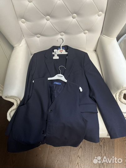 Школьный Костюм для мальчика 158 синий