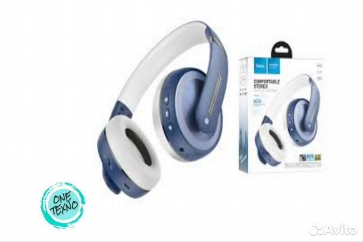 Наушники беспроводные с микрофоном Hoco W34