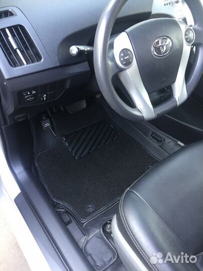 3D коврики из эко-кожи для toyota prius 174QR