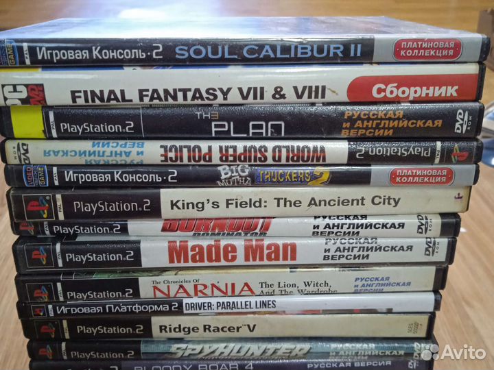 Игровые диски на ps2