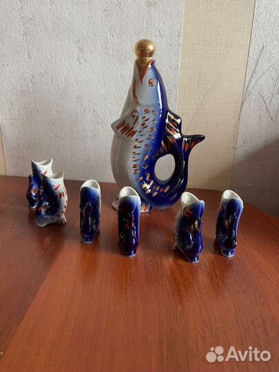 Графин с рюмками СССР