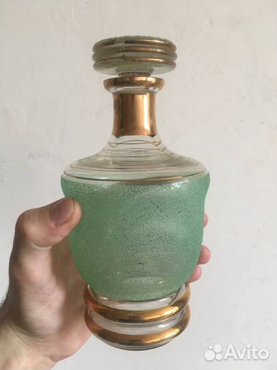 Графин с 3 стопками Красный Гигант