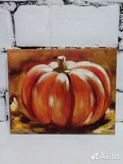 Картина маслом Тыква