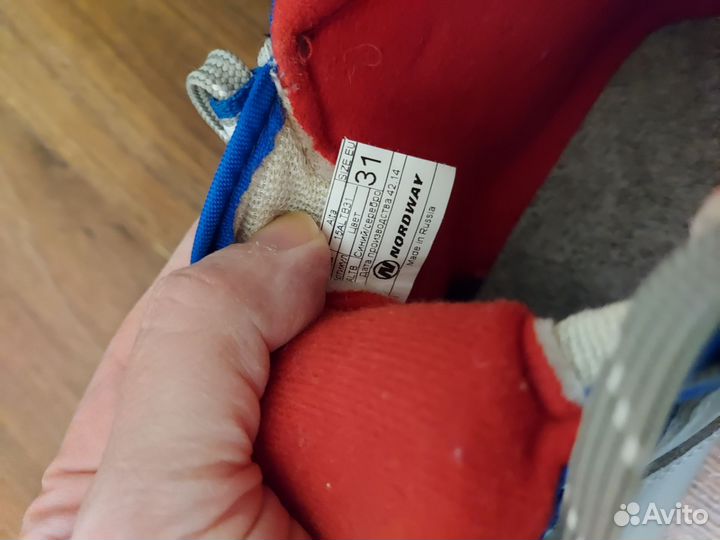 Лыжные ботинки nordway 31,32,35 размеры