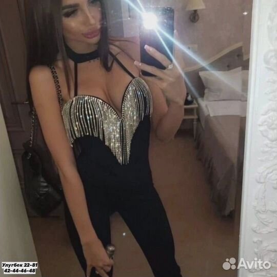 Комбинезон женский вечерний 44