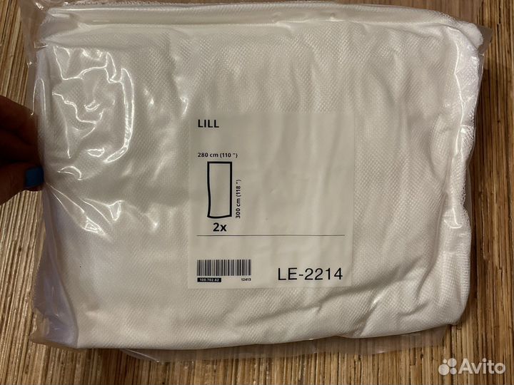 В ассортименте IKEA римские шторы, гардины