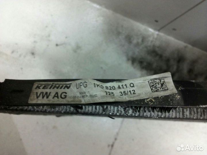 Радиатор кондиционера передний Audi A3 8P