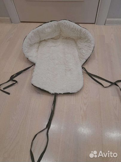 Теплый чехол на санки