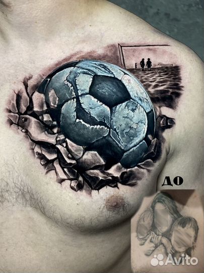 Исправление и перекрытие тату