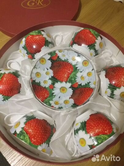 Чайный сервиз новый в коробке