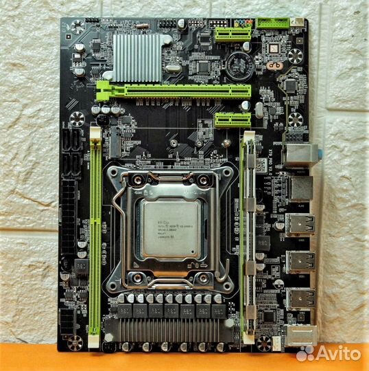 Материнская плата X79 Xeon E5 2660v2 16Gb