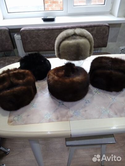 Шапки норковые