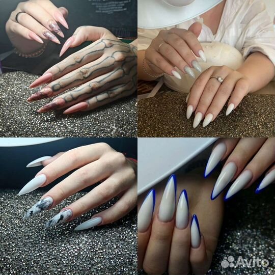 Наращивание ногтей и маникюр