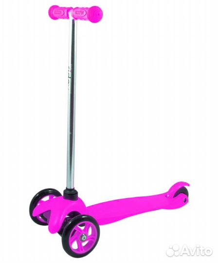 Самокат трехколесный 3D Magic цв. розовый