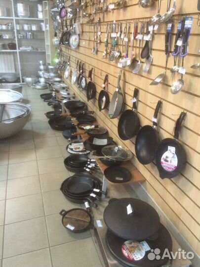 Сковороды чугунные