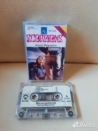 Scorpions – Animal Magnetism аудиокассета