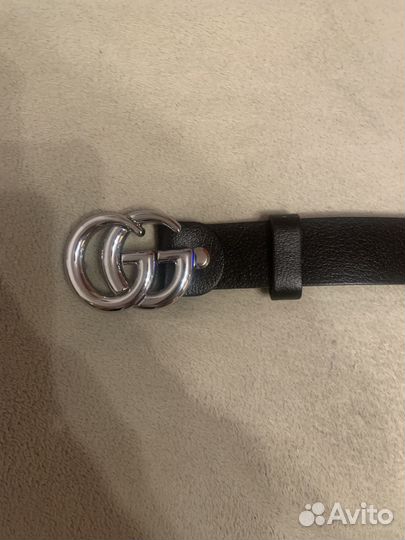 Ремень Гуччи Gucci натуральная кожа