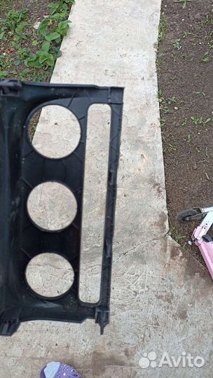 Рамка блока управления печки/климат-контроля VW