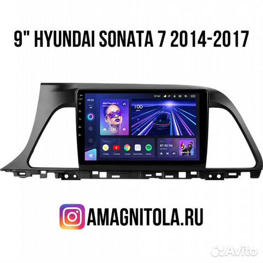 Магнитола на Hyundai Sonata 7 2014-2017