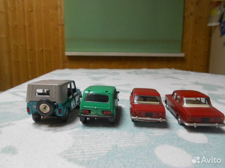 Модели авто СССР 1:43 Нива ваз-2121