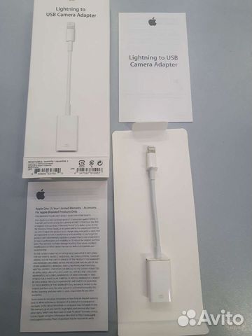 Переходник-адаптер Apple MD821ZM/A Lightning - USB