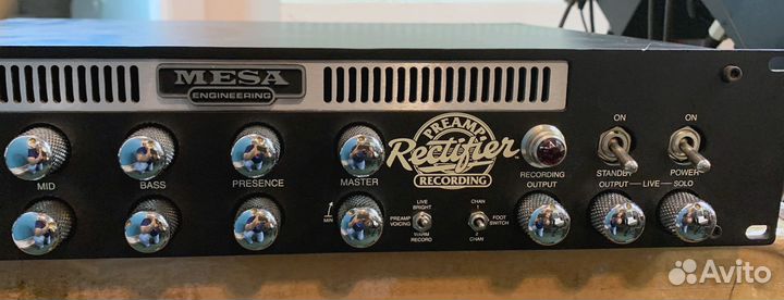 Ламповый Mesa Boogie Rectifier Recording Preamp