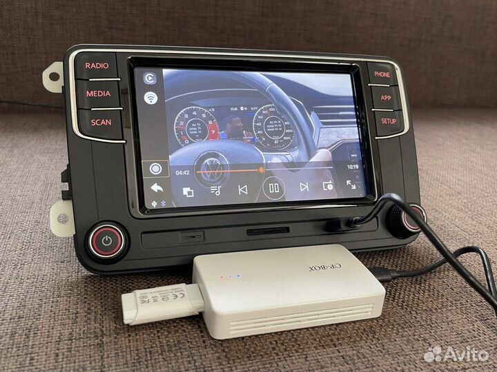 Магнитола Volkswagen R370 CarPlay AndroidAuto New