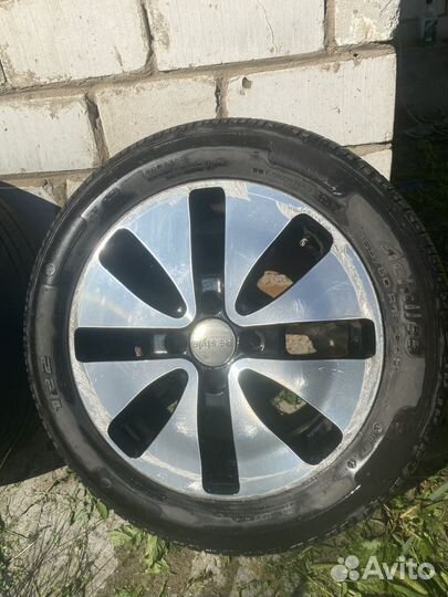 Оригинальные литые диски Kia Rio r15