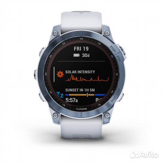 Garmin Fenix 7 Sapphire Solar Mineral Blue