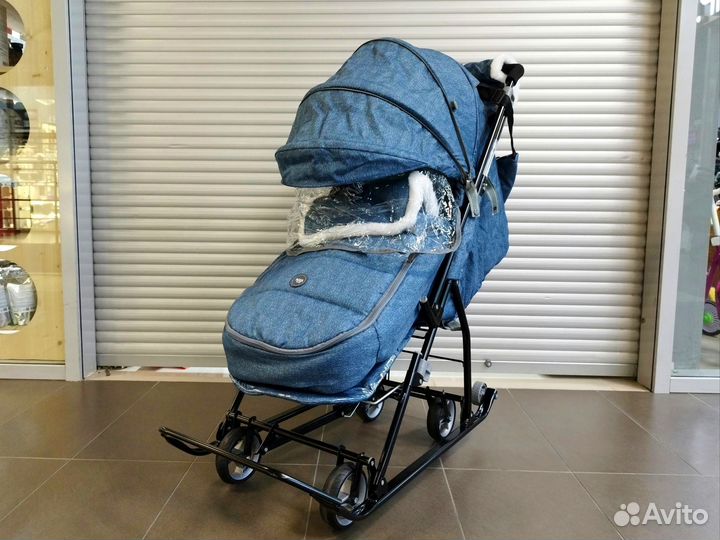 Санки коляска Ника Наши Детки 6