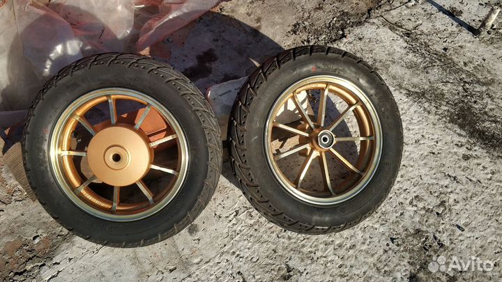 Шины и диски kenda на скутер