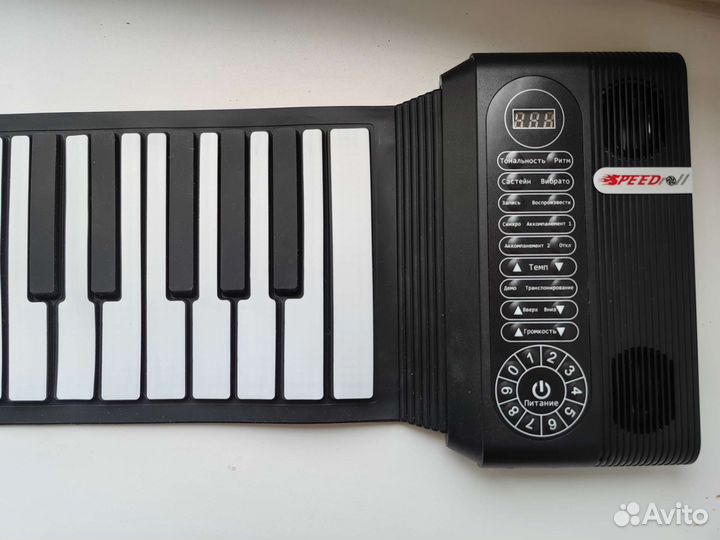 Электронное гибкое пианино