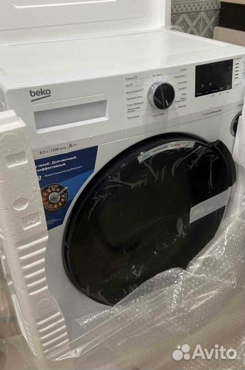 Стиральная машина узкая Beko wspe6H616w новая