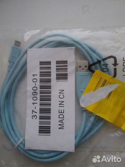 Продам консольный кабель Cisco USB typeA - mini B