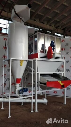 Сушка гранул (охладитель)