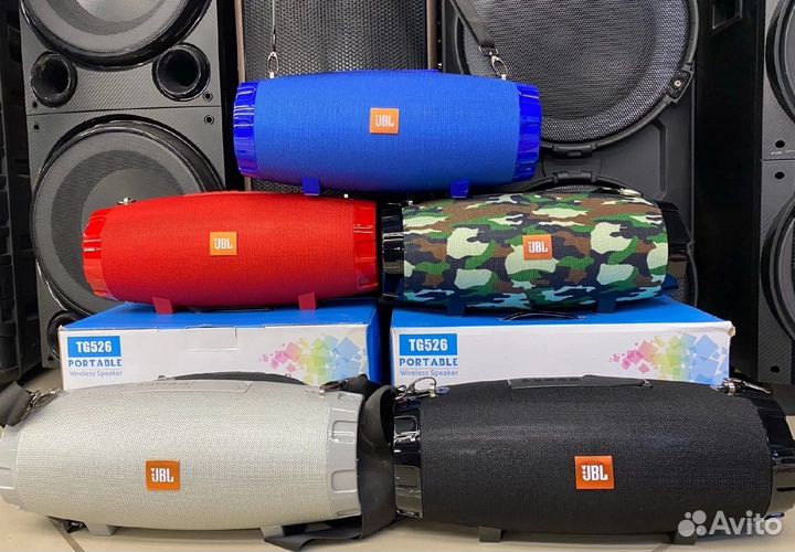 Колонка Т6 526 с тканевым ремешком