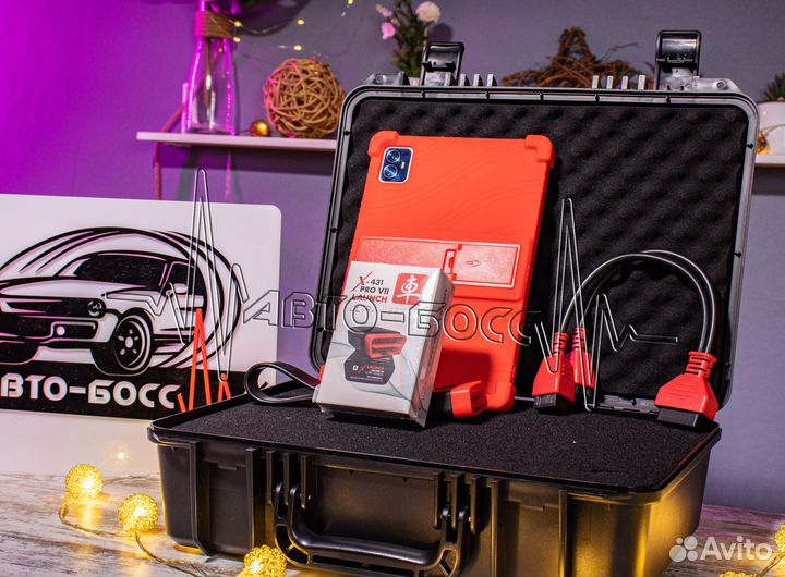 Лаунч Launch x431 PAD VII + 500 марок и курсы