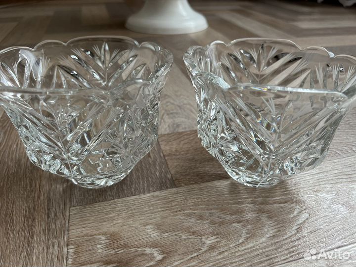 Конфетница салатница хрусталь